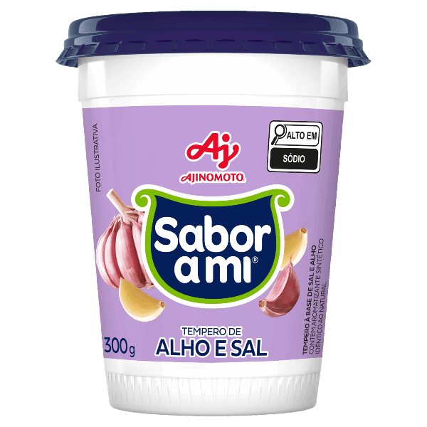 TEMP.SABOR AMI 300G ALHO/SAL