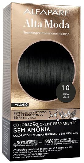 TINT.ALFAPARF 1.0 PRETO S/AMONIA