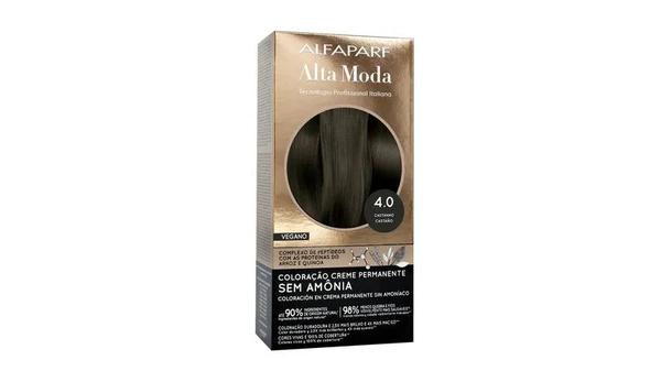 TINT.ALFAPARF 4.0 CASTANHO S/AMONIA