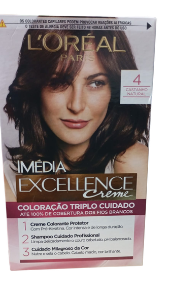 TINT.LOREAL IMEDIA EXCEL.4 CAST.NAT