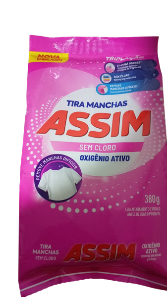 TIRA MANCHAS ASSIM 380G SH S/CLORO