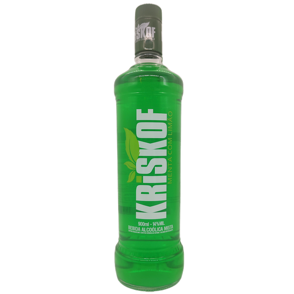 VODKA KRISKOF 900ML MENTA C/LIMAO