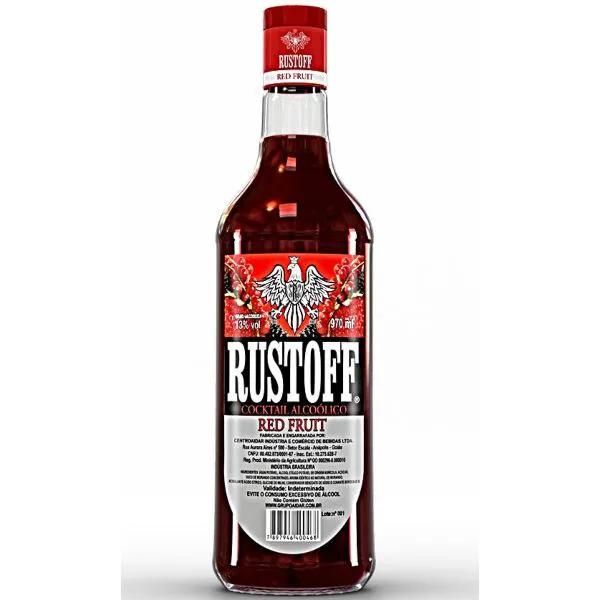 VODKA RUSTOFF 970ML RED FRUIT