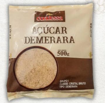 ACUCAR CONDESSA DEMERARA 500G