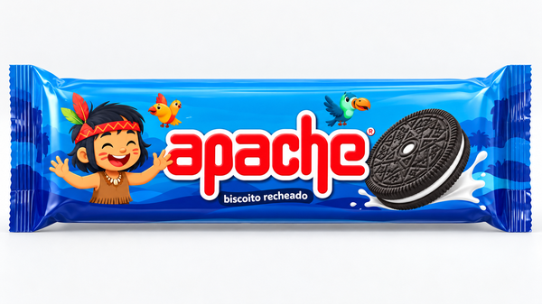 BISCOITO RECH CORY APACHE BAUNILHA 76G