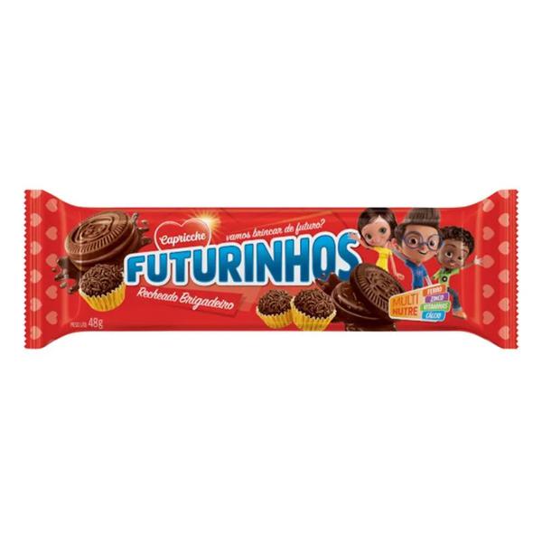 BISCOITO RECHEADO BRIGADEIRO FUTURINHOS
