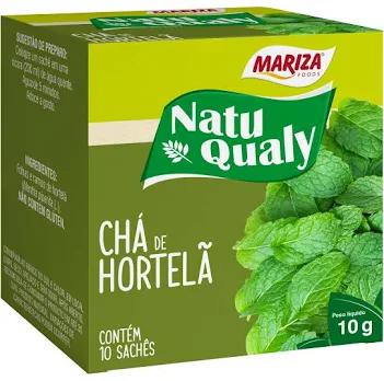 CHA DE HORTELA NATUQUALY SCH 10G