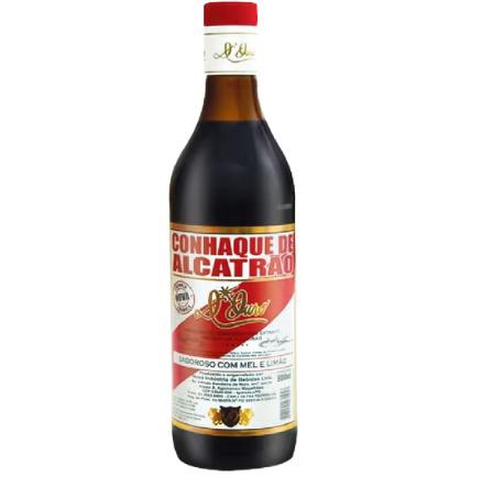 CONHAQUE DE ALCATRÃO D'OURO 900ML