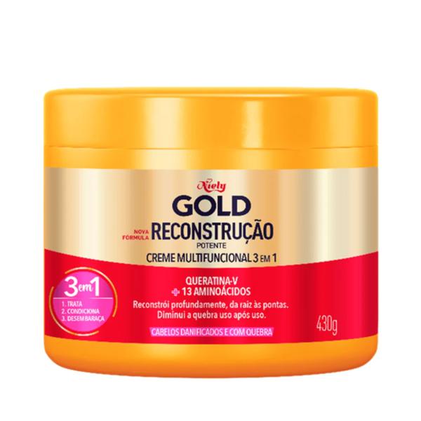 CR TRAT NIELY GOLD RECONSTRUCAO 430G