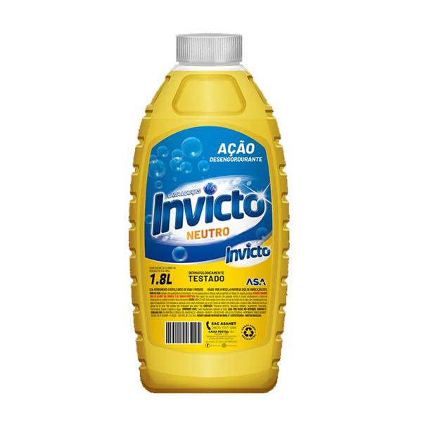 DETERG LIQ INVICTO NEUTRO 1,8LT