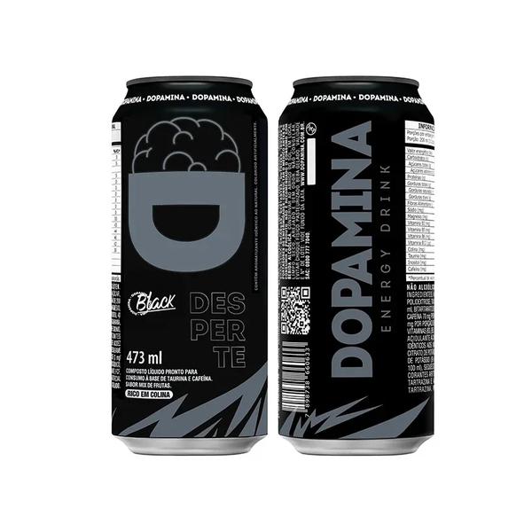 ENERGETICO DOPAMINA MIX DE FRUTA BLACK 473ML