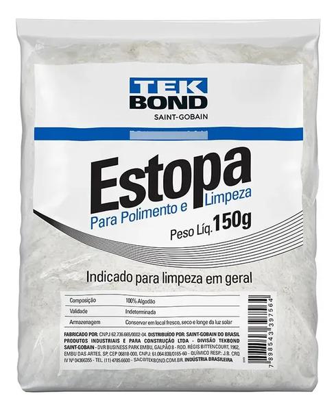 ESTOPA P/POLIMENTO TEKBOND 150G