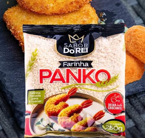 FARINHA DE PANKO SABOR DO REI 250G