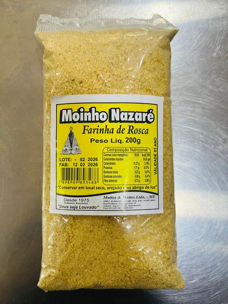 FARINHA DE ROSCA MOINHO NAZARE 200G