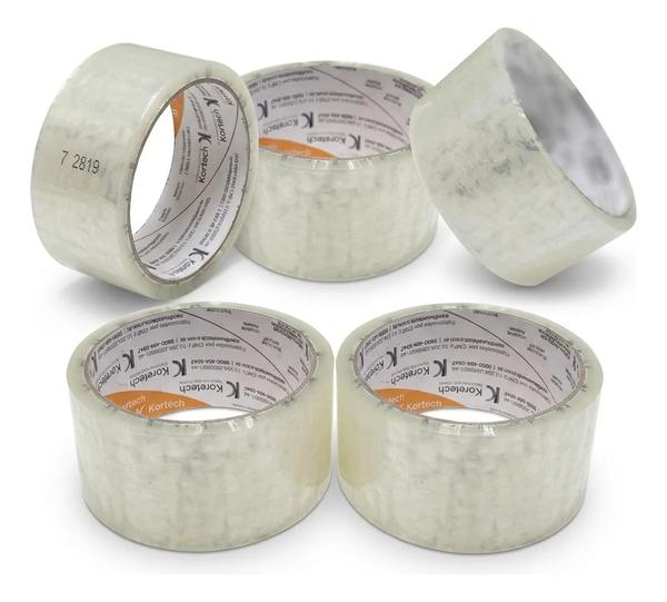 FITA KORETECH ADESIVA 5X45MMX30MT TRANS