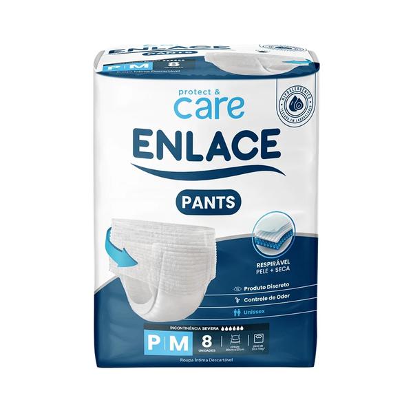 FRALDA.ADULTO ENLACE PANT P/M 8