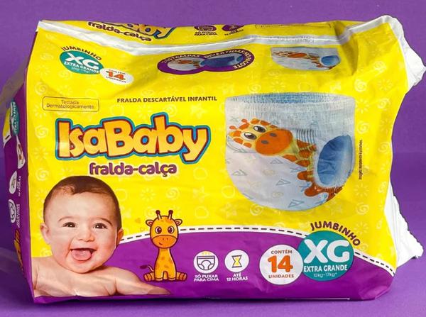 FRALDA CALCA ISABABY JUMBINHO XG C/14