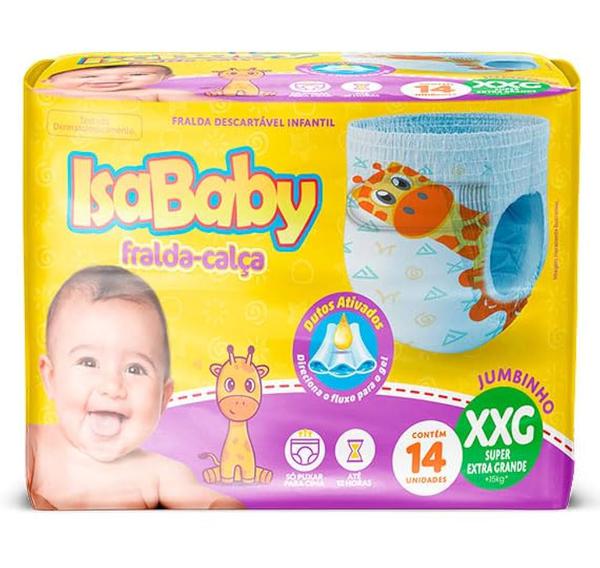 FRALDA CALCA ISABABY JUMBINHO XXG C/14