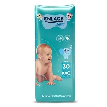 FRALDA ENLACE BABY HIPER 30