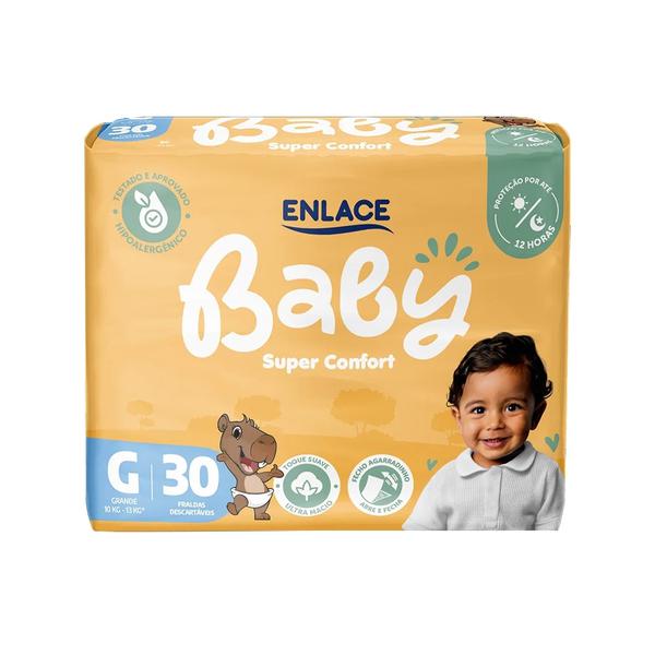 FRALDA ENLACE BABY SUP CONF G C/30