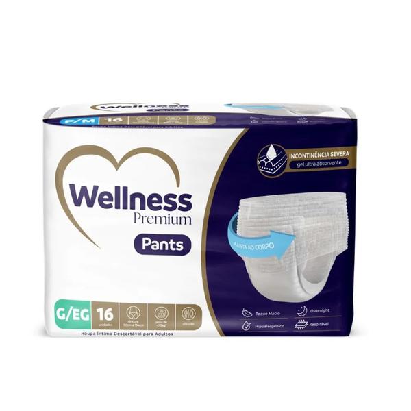 FRALDA ISACARE PANTS WELLNESS  ADULTO G/