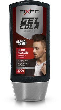 GEL COLA FIXED BLACK 200G