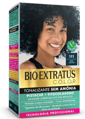 KIT TONALIZANTE 111 BIOEXTRATUS PRETO AZ