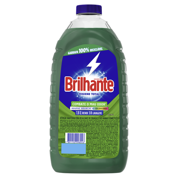 LAVA ROU BRILHANTE HIGIENE TOTAL 1,8L