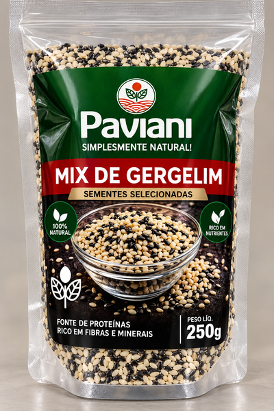 MIX DE GERGELIM PAVIANI 120G