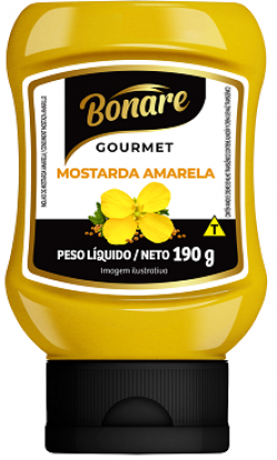 MOSTARDA AMARELA BONARE GOURMET 190G