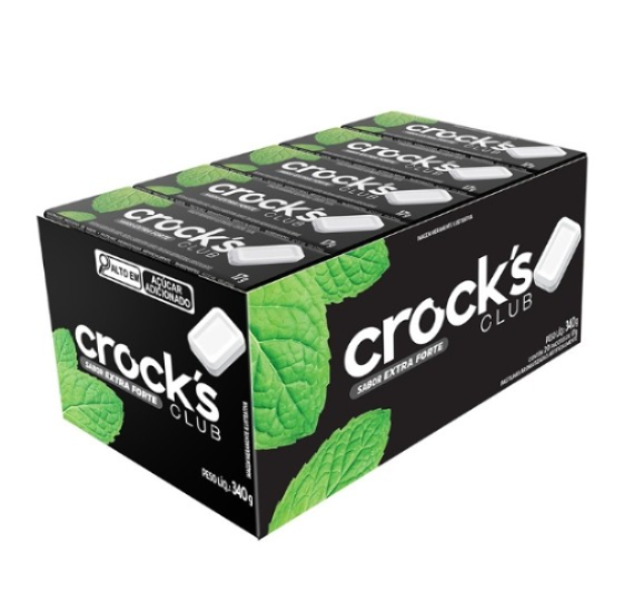 PASTILHA CROCKS CLUB EXTRAFORTE 17G