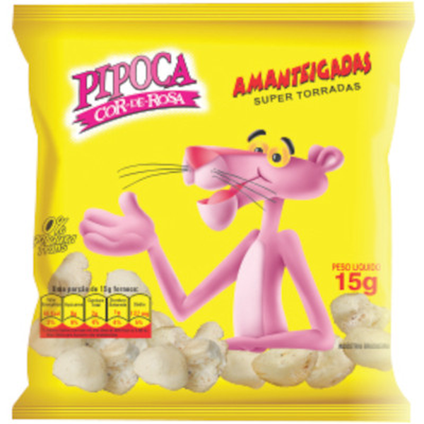 PIPOCA COR DE ROSA SALGADA 15G