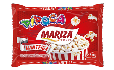 PIPOCA P/MICROONDAS MARIZA MANTEIGA 100G