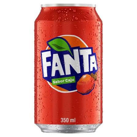 REFRIGERANTE FANTA CAJU LT 350ML