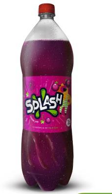 REFRIGERANTE SPLASH UVA 2L