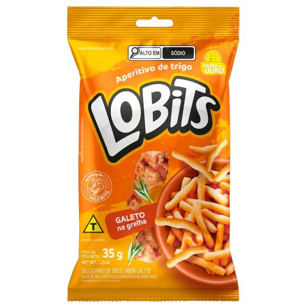 SALGADINHO LOBITS GALETO 35G