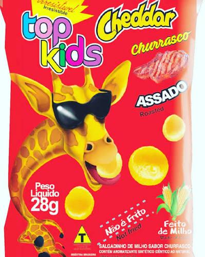 SALGADINHO TOP KIDS CHURRASCO 28G