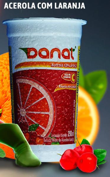 SUCO DANAT ACEROLA/LAR COPO 290ML
