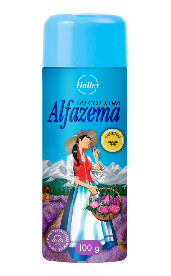 TALCO ALFAZEMA HALLEY 100G