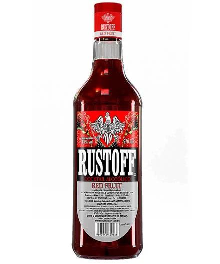 VODKA RUSTOFF RED FRUIT VD 970ML