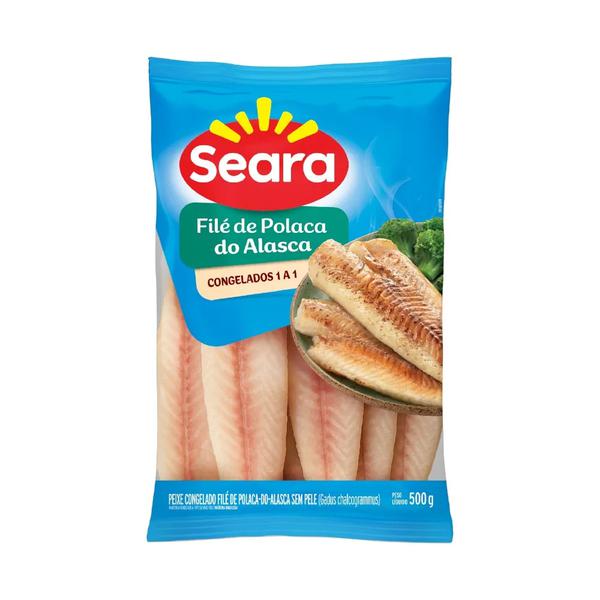 FILE DE POLACA DO ALASCA SEARA 500G