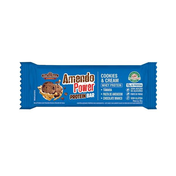 BARRA PROTEIN AMENDOPOWER 50G COOKIES CREAM