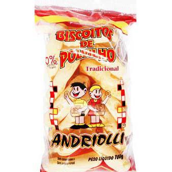 BISCOITO ANDRIOLLI 160G POLV ARGOLAO