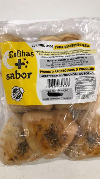 ESFIRRA MAIS SABOR 300G PRESUNTO E QUEIJO