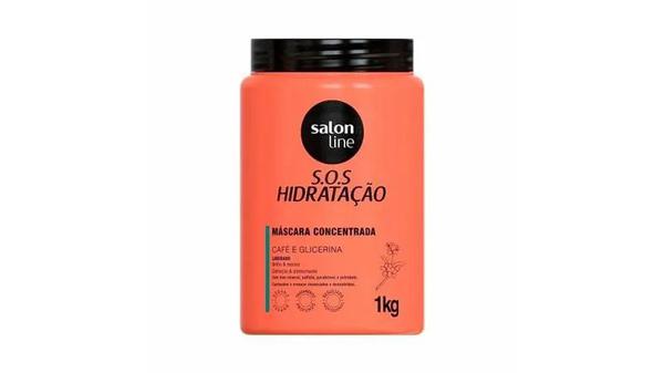 MASCARA SALON LINE 1KG SOS CAFE/GLICERINA