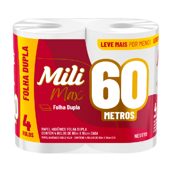 PAPEL HIG DUAL FD C/4 60MT MILI