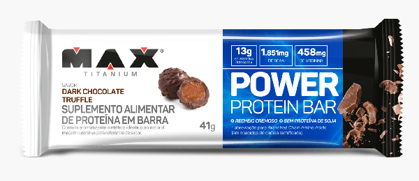 POWER PROTEIN BAR MAX 41G DARK CHOC TRUFFLE