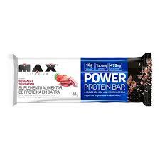 POWER PROTEIN BAR MAX 41G MORANGO SENSATION