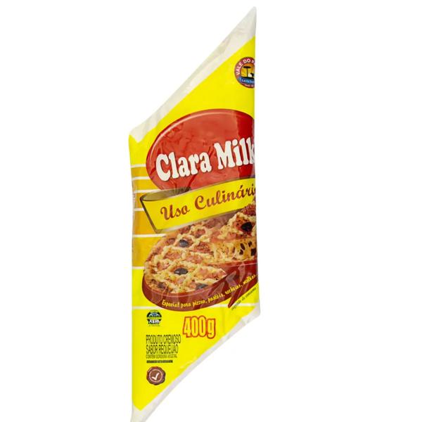 PRODUTO CREMOSO CLARA MILK 400GR P/PIZZA