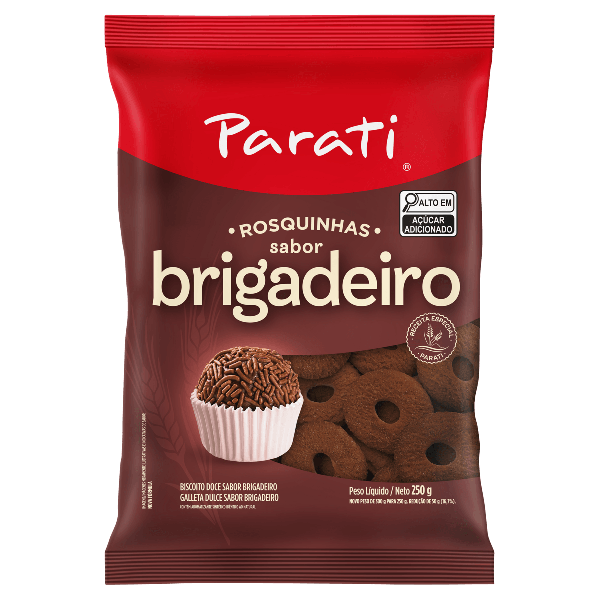 ROSQUINHA PARATI BRIGADEIRO 250GR